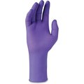 Kimberly-Clark Nitrile Exam Gloves, 6 mil Palm Thickness, Nitrile, Powder-Free, L, 10 PK KCC50603